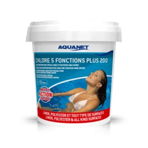 Aquanet chlore 5 fonctions plus 200 traitement eau piscine Seysses Muret Toulouse